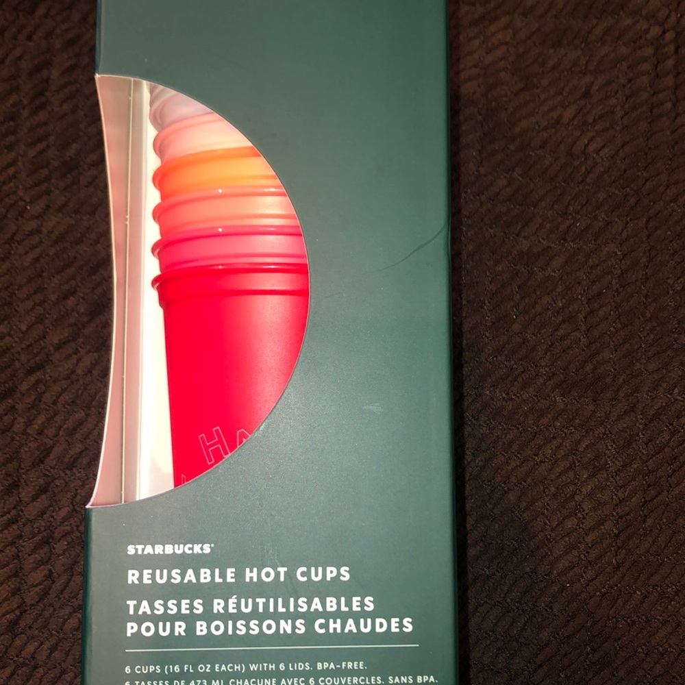 NEW Starbucks 2019 Reusable Hot Cups